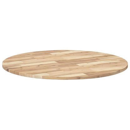 Tafelblad rond Ø 90x2 cm massief acaciahout