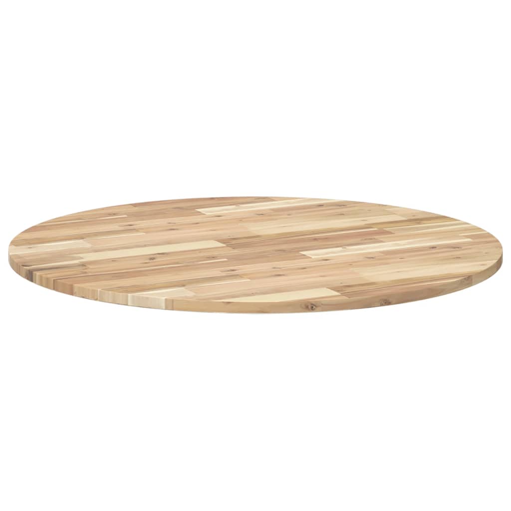 Tafelblad rond Ø 90x2 cm massief acaciahout