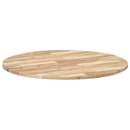 Tafelblad rond Ø 90x2 cm massief acaciahout