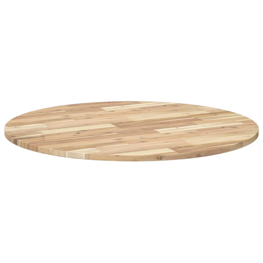 Tafelblad rond Ø 90x2 cm massief acaciahout
