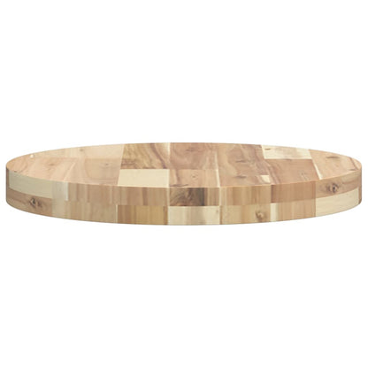 Tafelblad rond Ø 40x4 cm massief acaciahout
