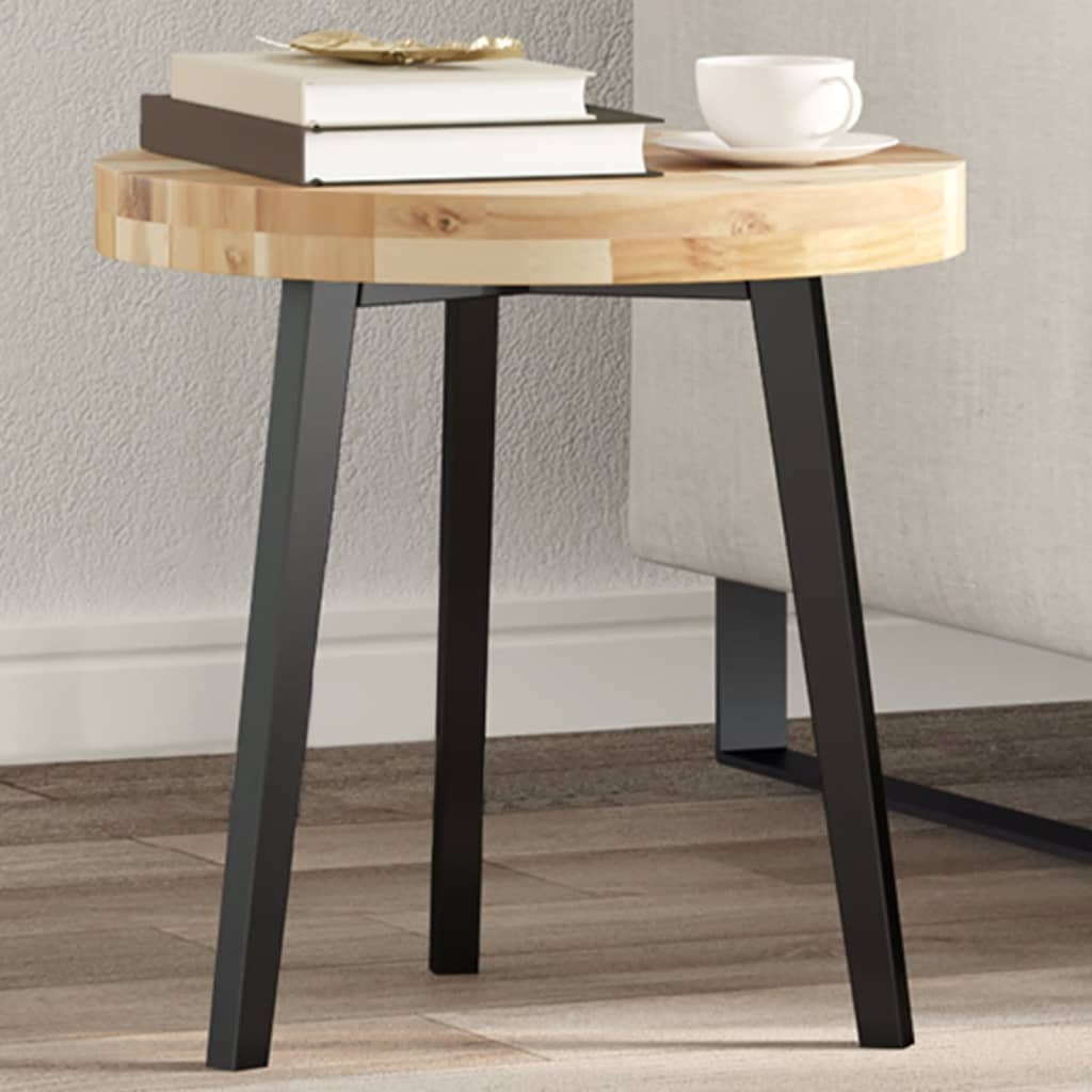 Tafelblad rond Ø 40x4 cm massief acaciahout