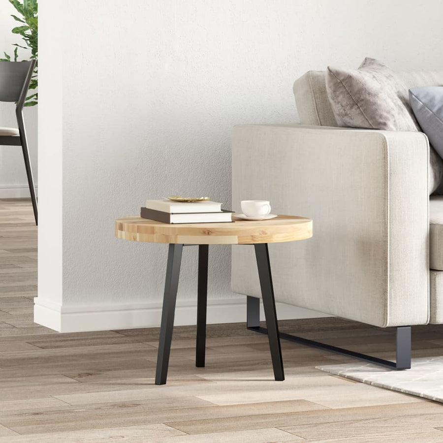 Tafelblad rond Ø 50x4 cm massief acaciahout