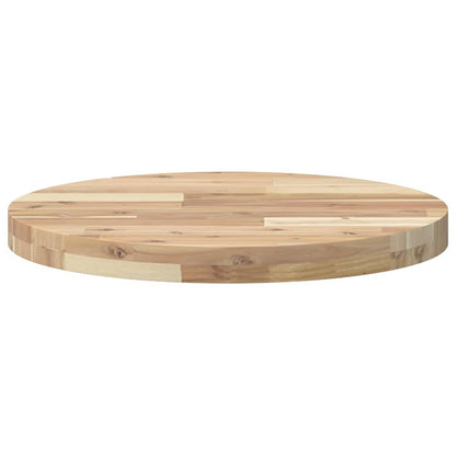Tafelblad rond Ø 50x4 cm massief acaciahout