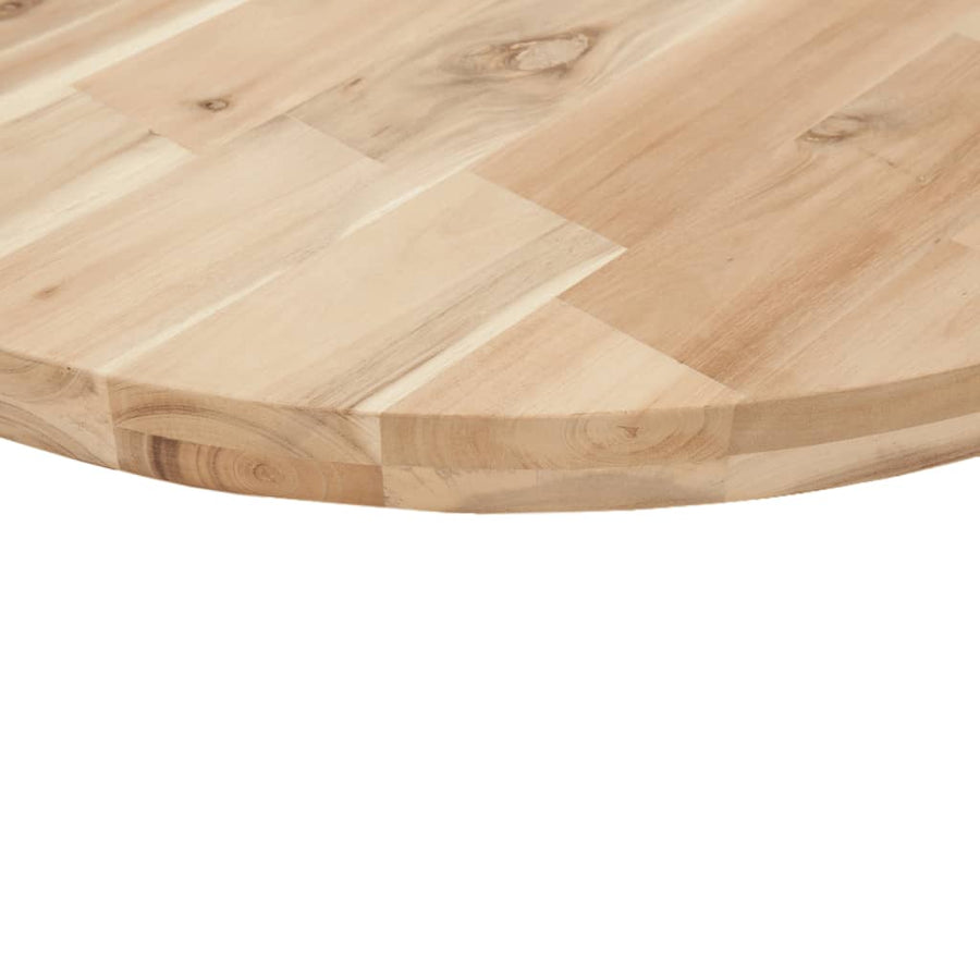 Tafelblad rond Ø 50x4 cm massief acaciahout
