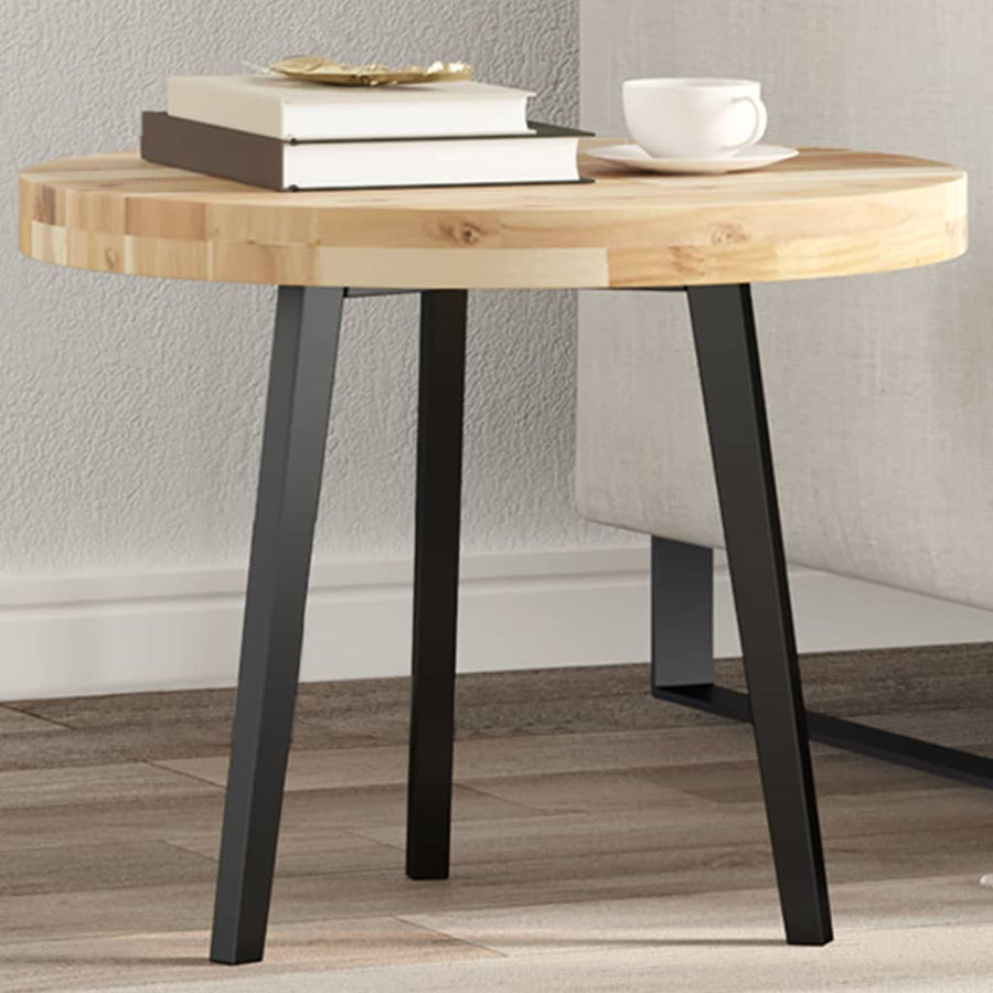 Tafelblad rond Ø 50x4 cm massief acaciahout