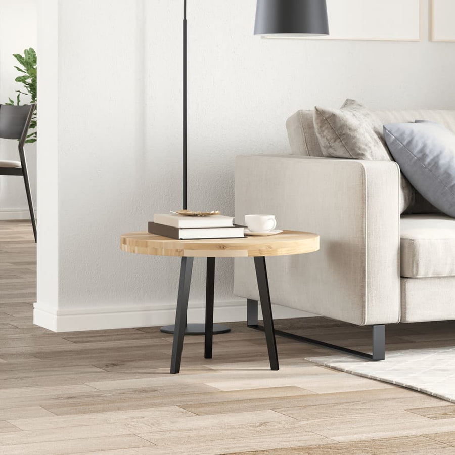 Tafelblad rond Ø 60x4 cm massief acaciahout