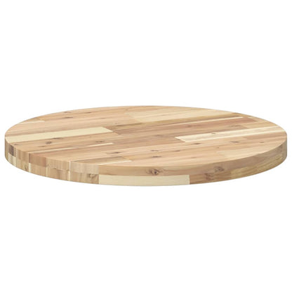 Tafelblad rond Ø 60x4 cm massief acaciahout