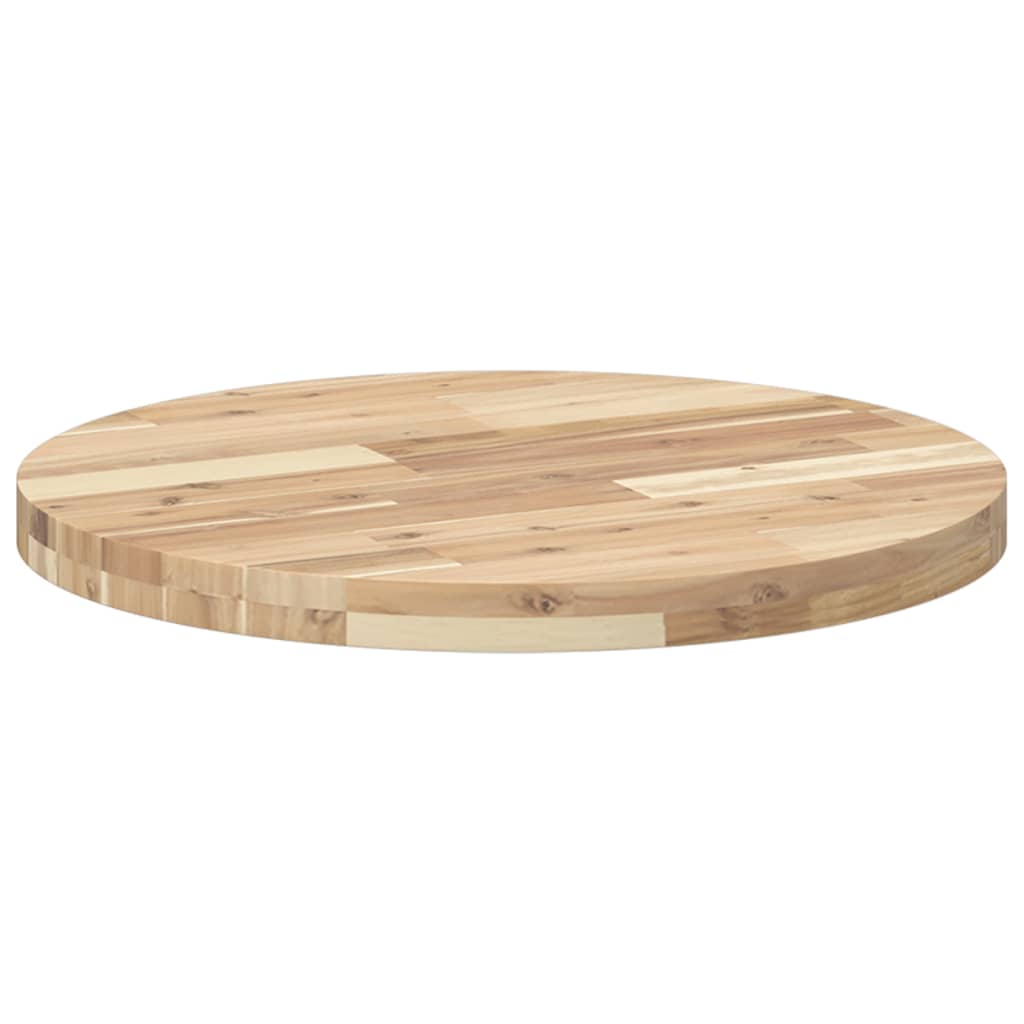 Tafelblad rond Ø 60x4 cm massief acaciahout