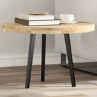Tabletop round Ø 60x4 cm solid acacia wood