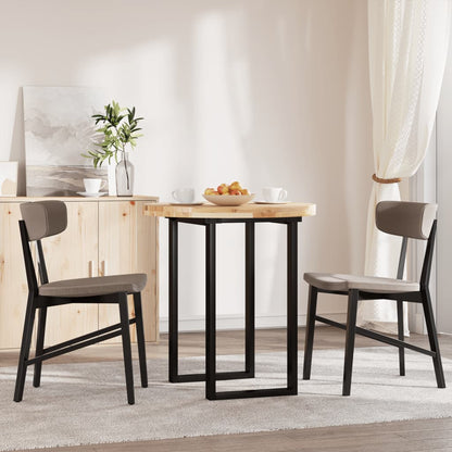 Tafelblad rond Ø 70x4 cm massief acaciahout