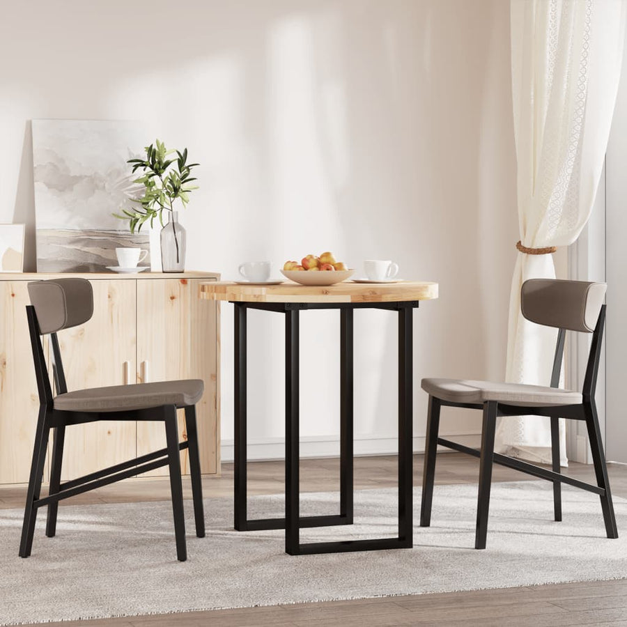 Tafelblad rond Ø 70x4 cm massief acaciahout