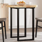 Tabletop round Ø 70x4 cm solid acacia wood