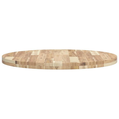 Tafelblad rond Ø 80x4 cm massief acaciahout