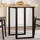 Round tabletop Ø 80x4 cm solid acacia wood