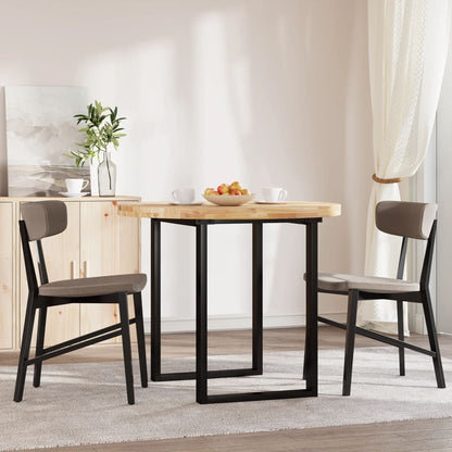 Tafelblad rond Ø 90x4 cm massief acaciahout