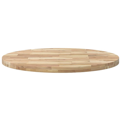Tafelblad rond Ø 90x4 cm massief acaciahout