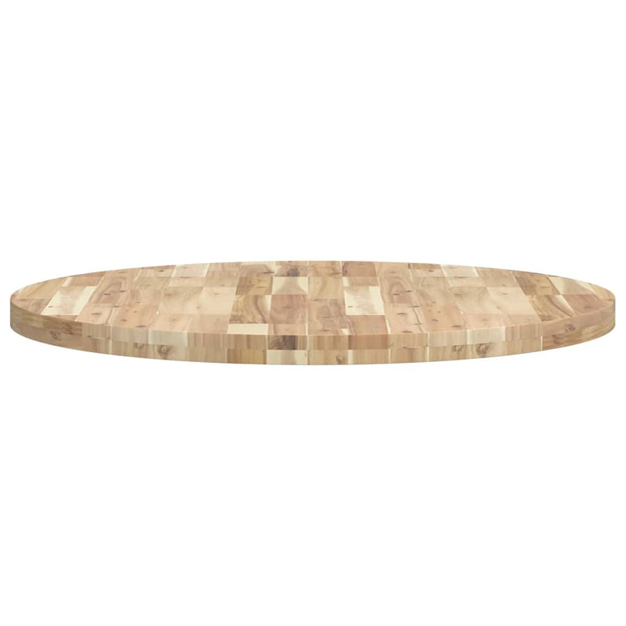 Tafelblad rond Ø 90x4 cm massief acaciahout