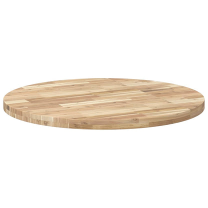 Tafelblad rond Ø 90x4 cm massief acaciahout