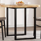 Tabletop round Ø 90x4 cm solid acacia wood