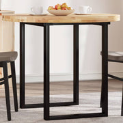 Tafelblad rond Ø 90x4 cm massief acaciahout