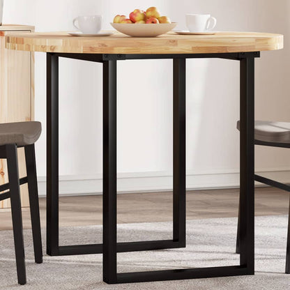 Tafelblad rond Ø 90x4 cm massief acaciahout
