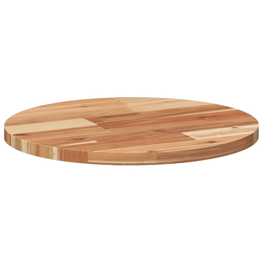 Tafelblad rond Ø 40x2 cm massief acaciahout