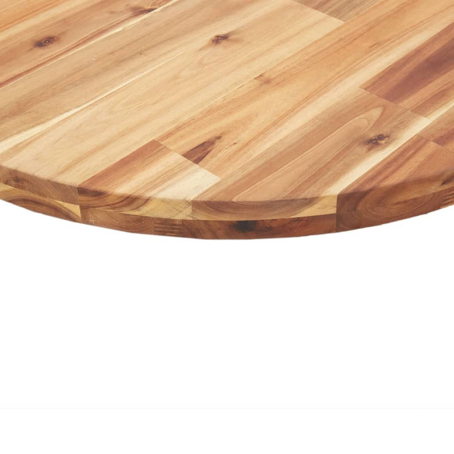 Tafelblad rond Ø 40x2 cm massief acaciahout