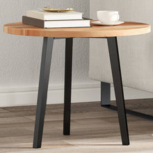 Tafelblad Rond Massief Acaciahout Ø 50 x 2 cm Olie-afwerking