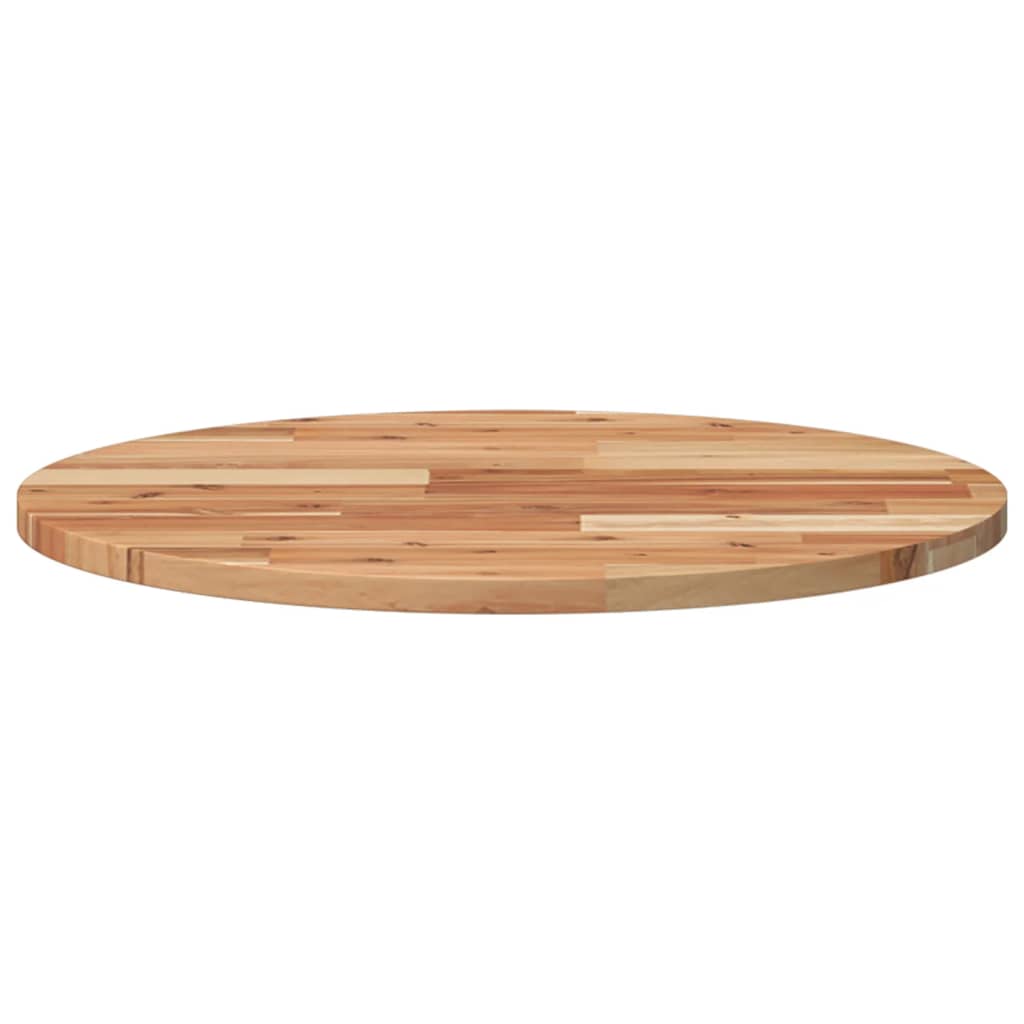Tafelblad rond Ø 60x2 cm massief acaciahout