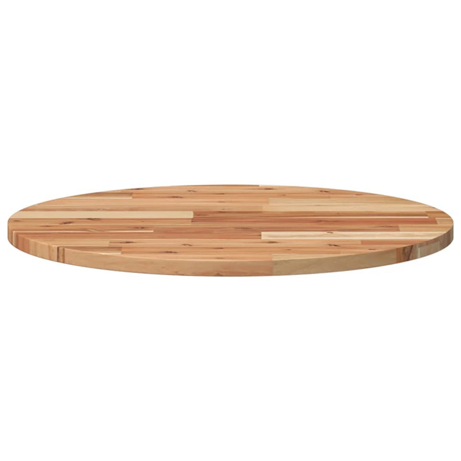 Tafelblad rond Ø 60x2 cm massief acaciahout