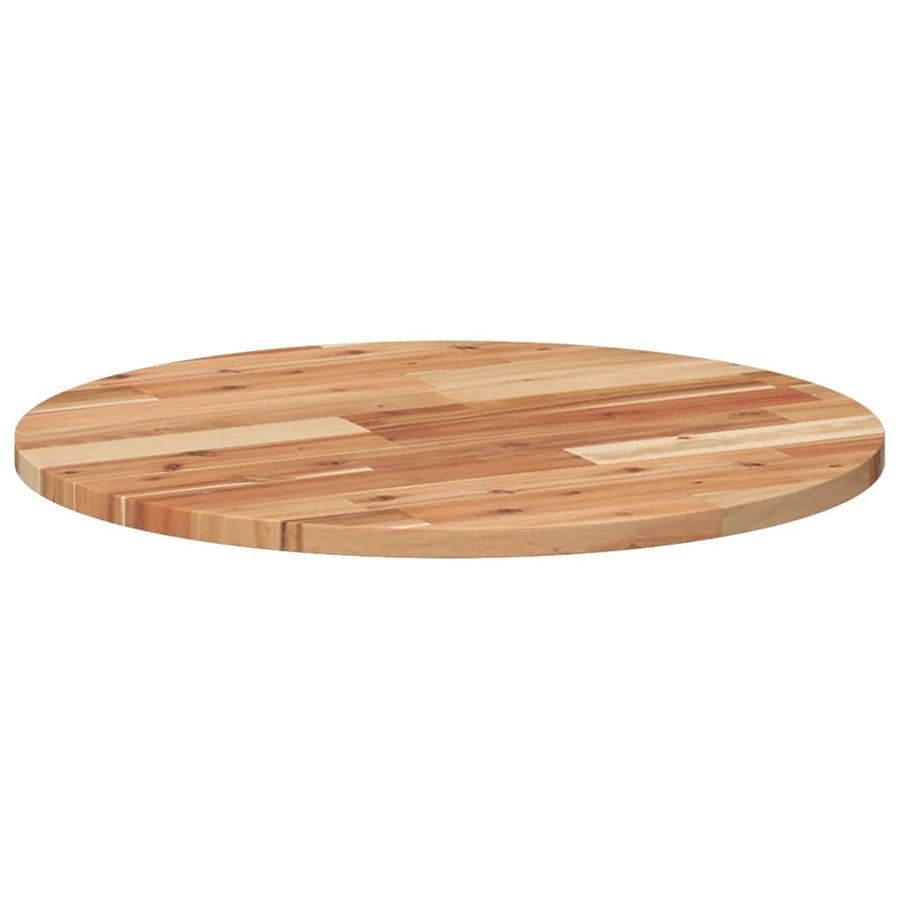 Tafelblad rond Ø 60x2 cm massief acaciahout