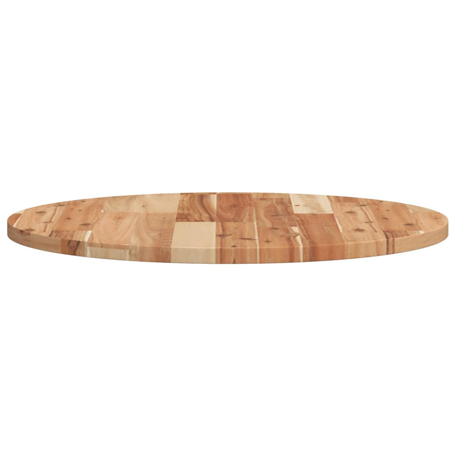 Tafelblad rond Ø 60x2 cm massief acaciahout