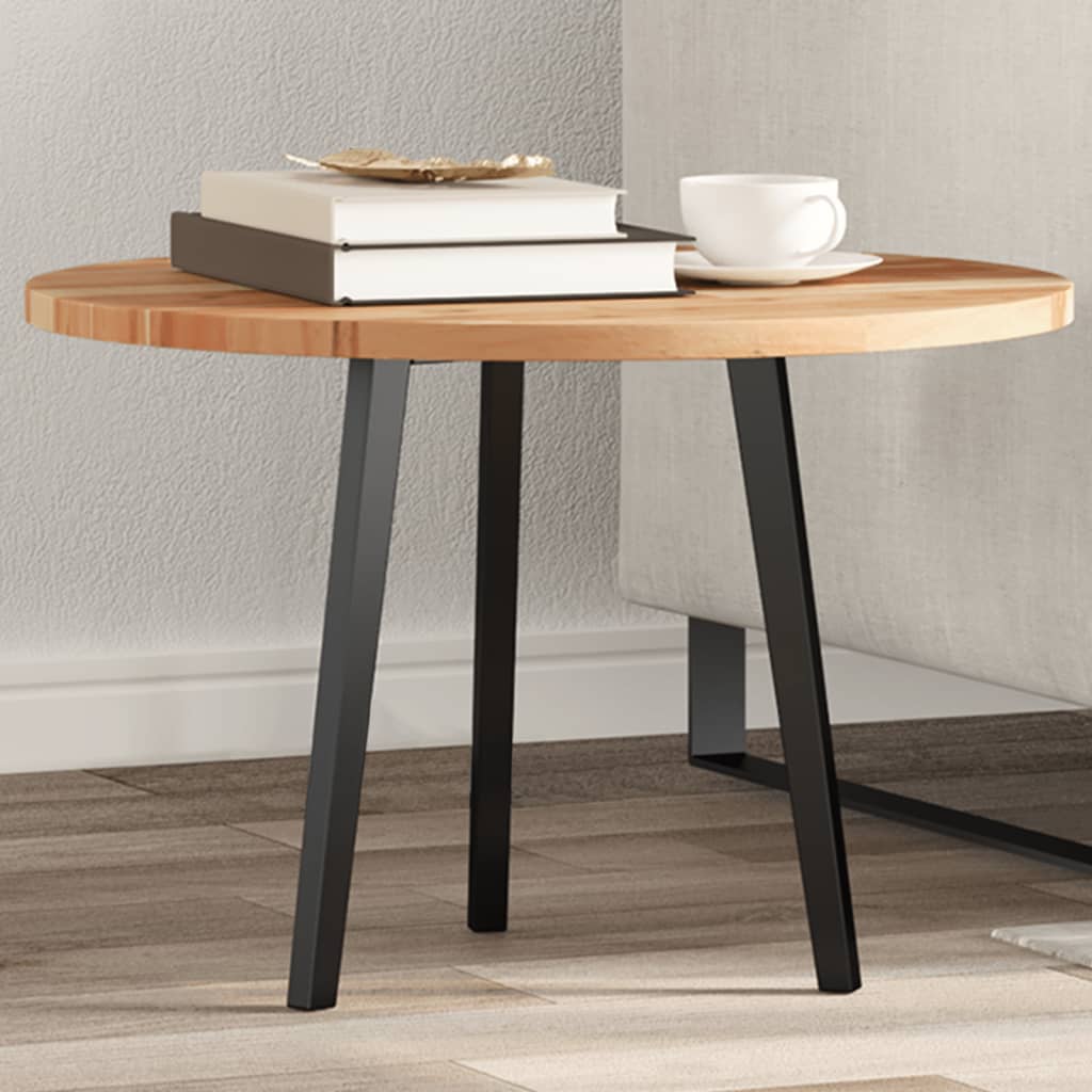 Tafelblad rond Ø 60x2 cm massief acaciahout