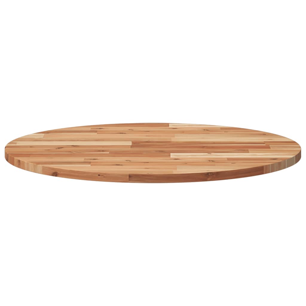 Tafelblad Rond Ø 50X2 Cm Massief Acaciahout Ø 70 x 2 cm