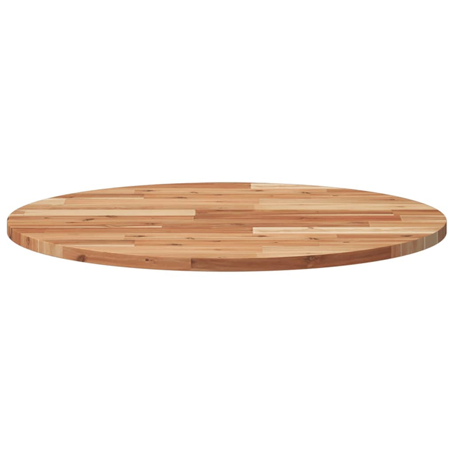 Tafelblad Rond Ø 50X2 Cm Massief Acaciahout Ø 70 x 2 cm