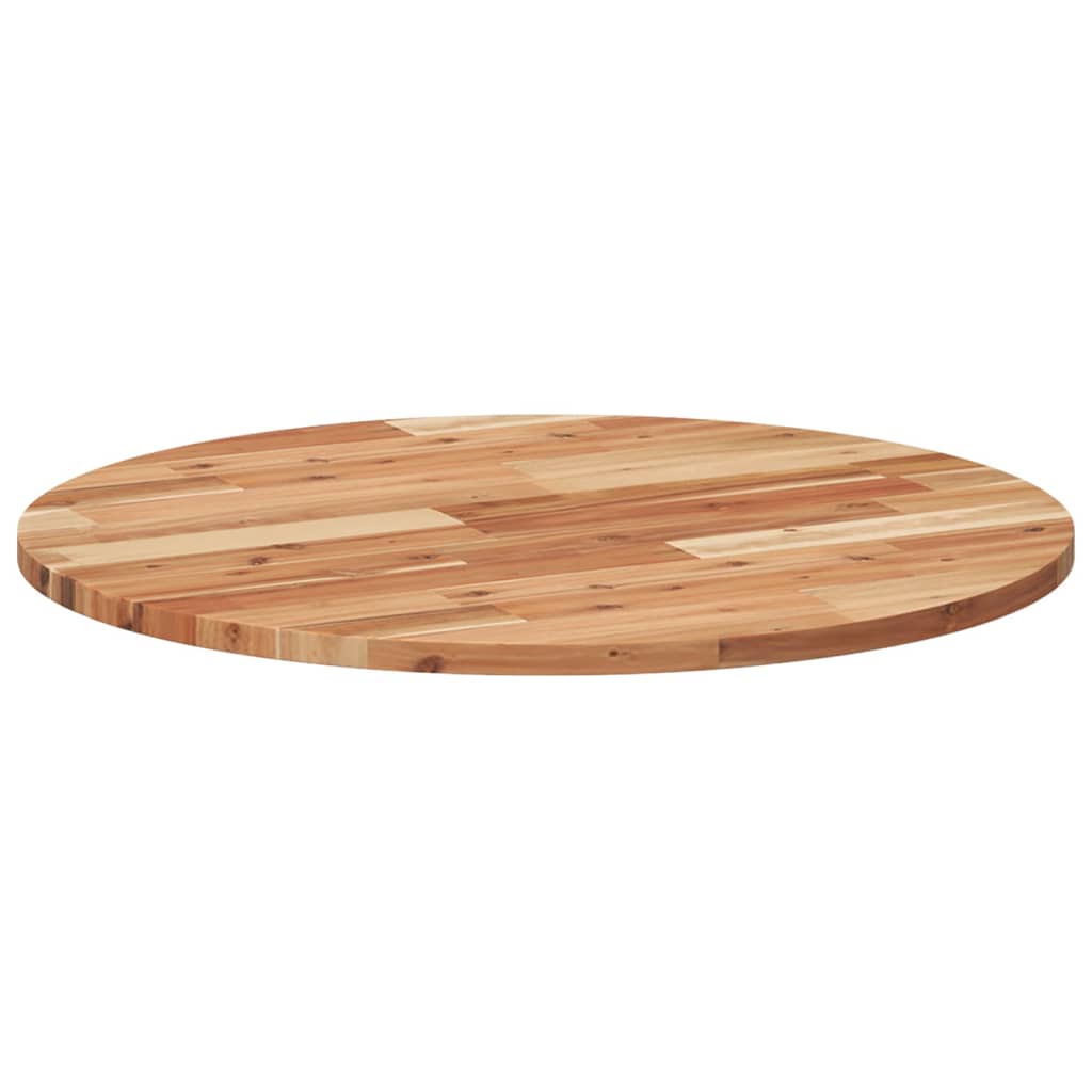 Tafelblad Rond Ø 50X2 Cm Massief Acaciahout Ø 70 x 2 cm