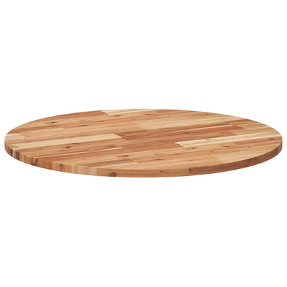 Tafelblad Rond Ø 50X2 Cm Massief Acaciahout Ø 70 x 2 cm