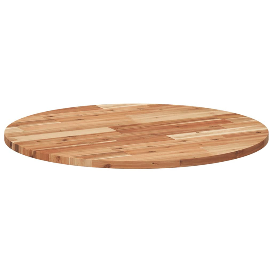 Tafelblad Rond Ø 50X2 Cm Massief Acaciahout Ø 70 x 2 cm