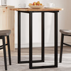 Tafelblad rond Ø 70 cm massief acaciahout
