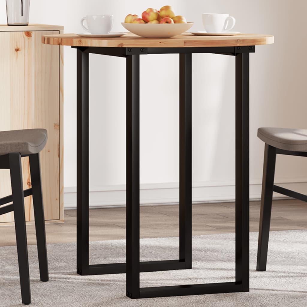 Tafelblad Rond Ø 50X2 Cm Massief Acaciahout Ø 70 x 2 cm