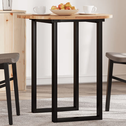 Tafelblad Rond Ø 50X2 Cm Massief Acaciahout Ø 70 x 2 cm