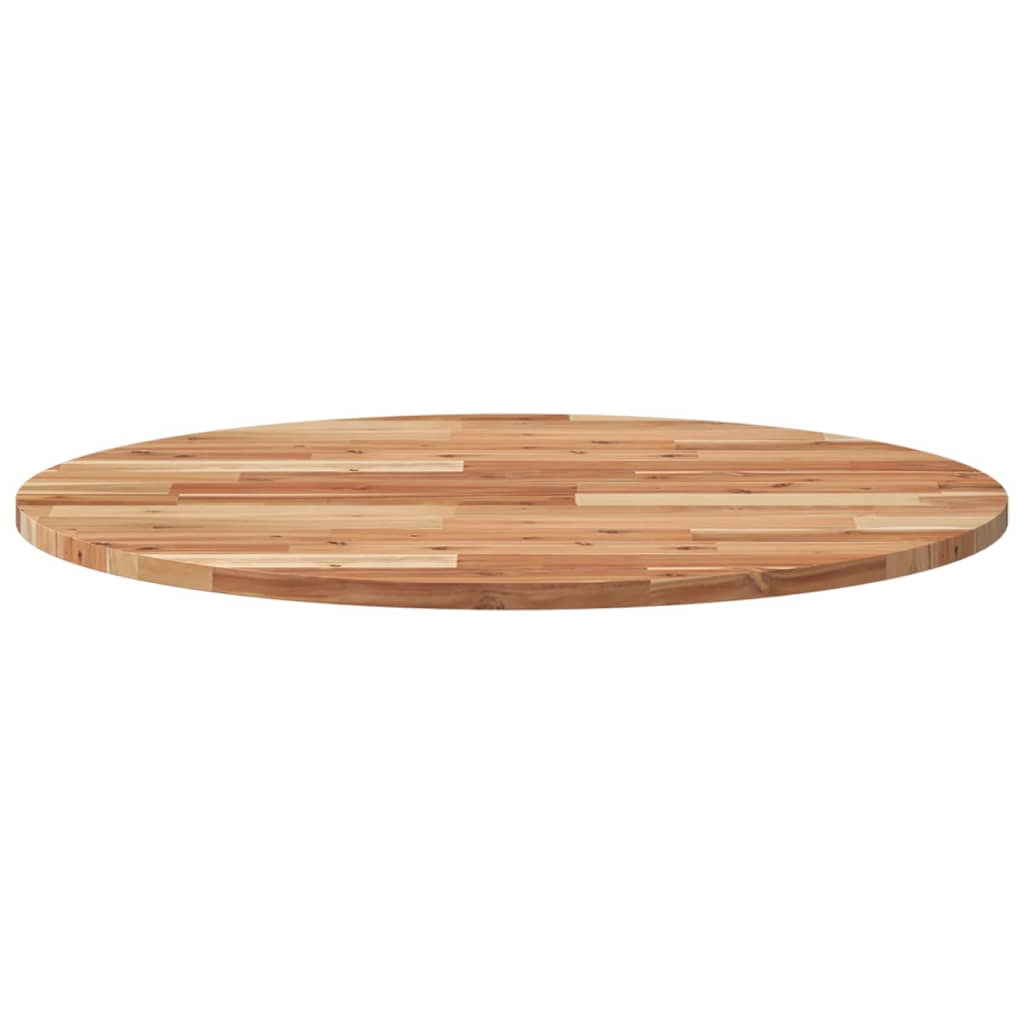 Tafelblad rond Ø 80x2 cm massief acaciahout