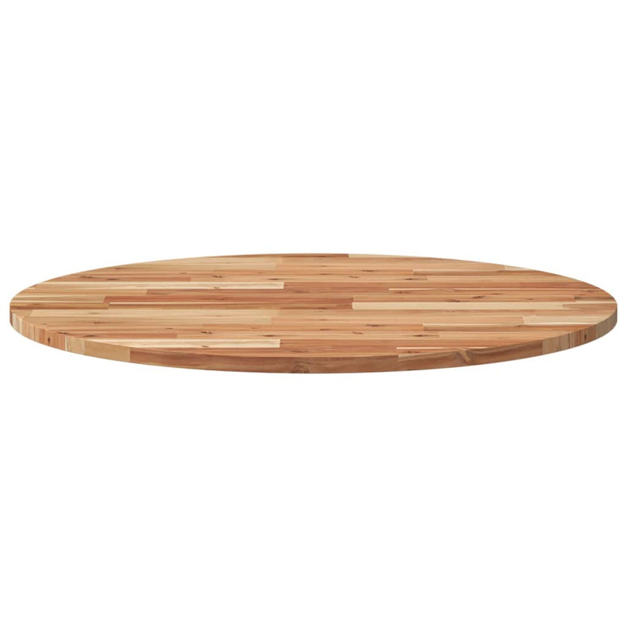Tafelblad rond Ø 80x2 cm massief acaciahout