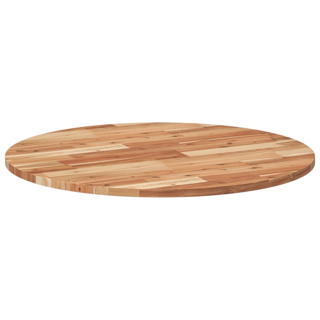 Tafelblad rond Ø 80x2 cm massief acaciahout