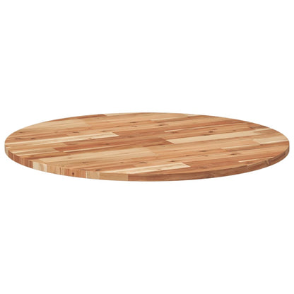 Tafelblad rond Ø 80x2 cm massief acaciahout