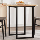 Tabletop round Ø 80x2 cm solid acacia wood