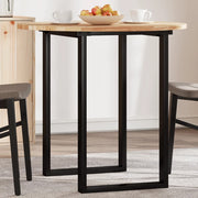 Tabletop round Ø 80x2 cm solid acacia wood