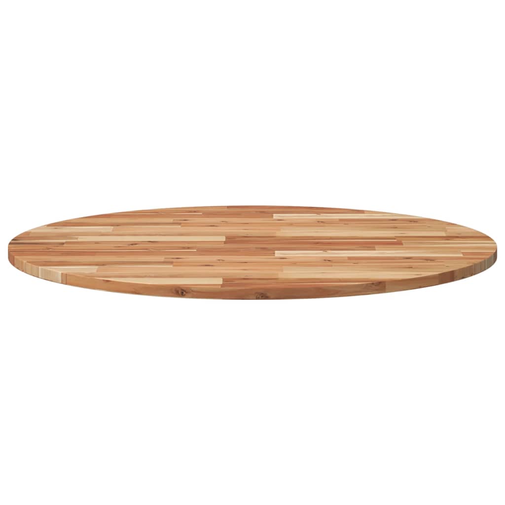 Tafelblad Rond Massief Acaciahout Ø 90 x 2 cm