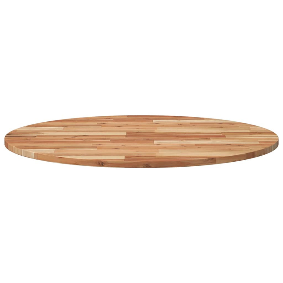 Tafelblad Rond Massief Acaciahout Ø 90 x 2 cm